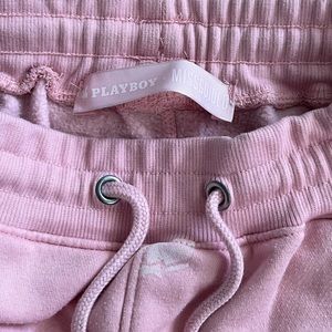 playboy pink sweatpants